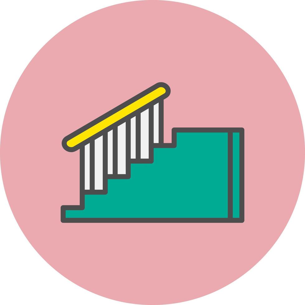 Stairs  Vector Icon