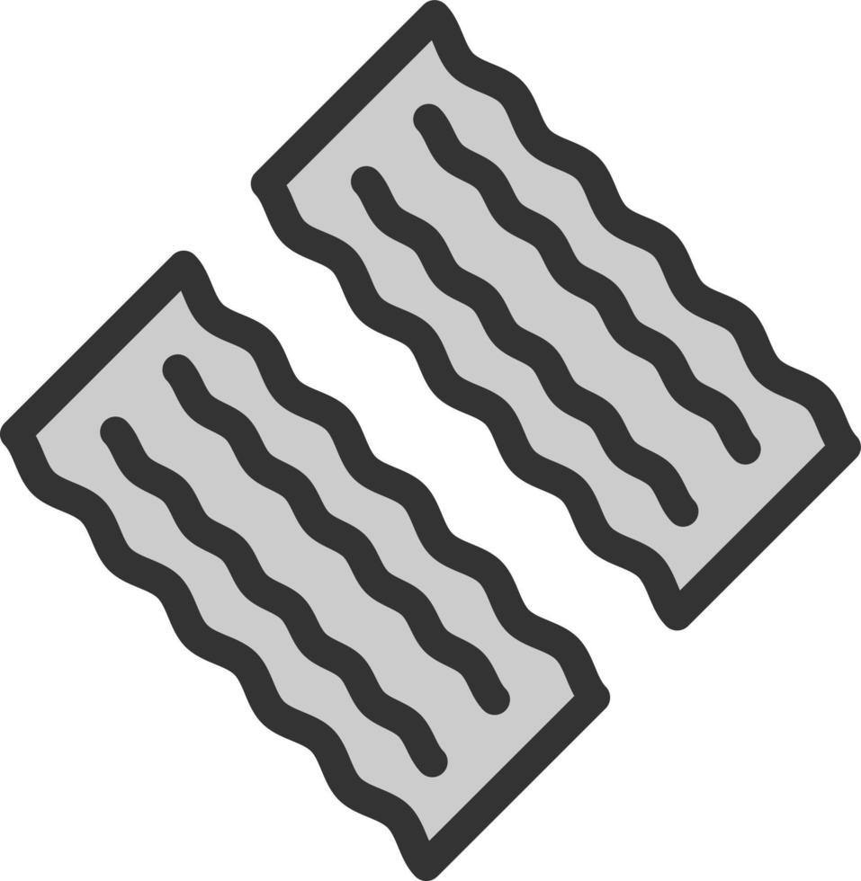 Bacon Vector Icon Design
