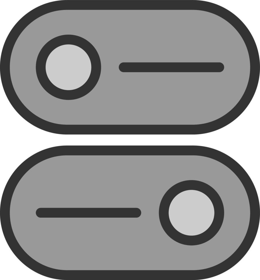 Toggle Vector Icon Design