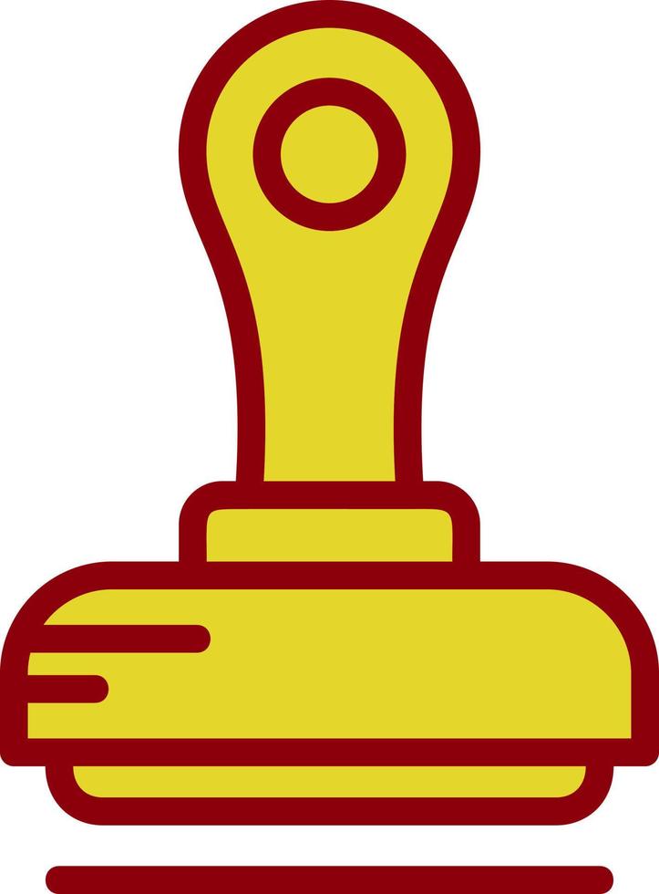 Stamp Vector Icon Design