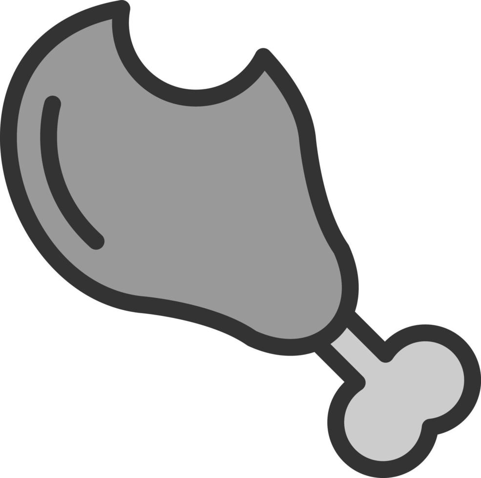 Chicken Vector Icon Design