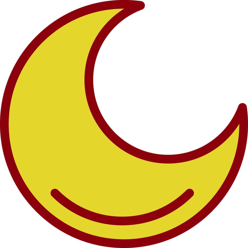 Moon Vector Icon Design
