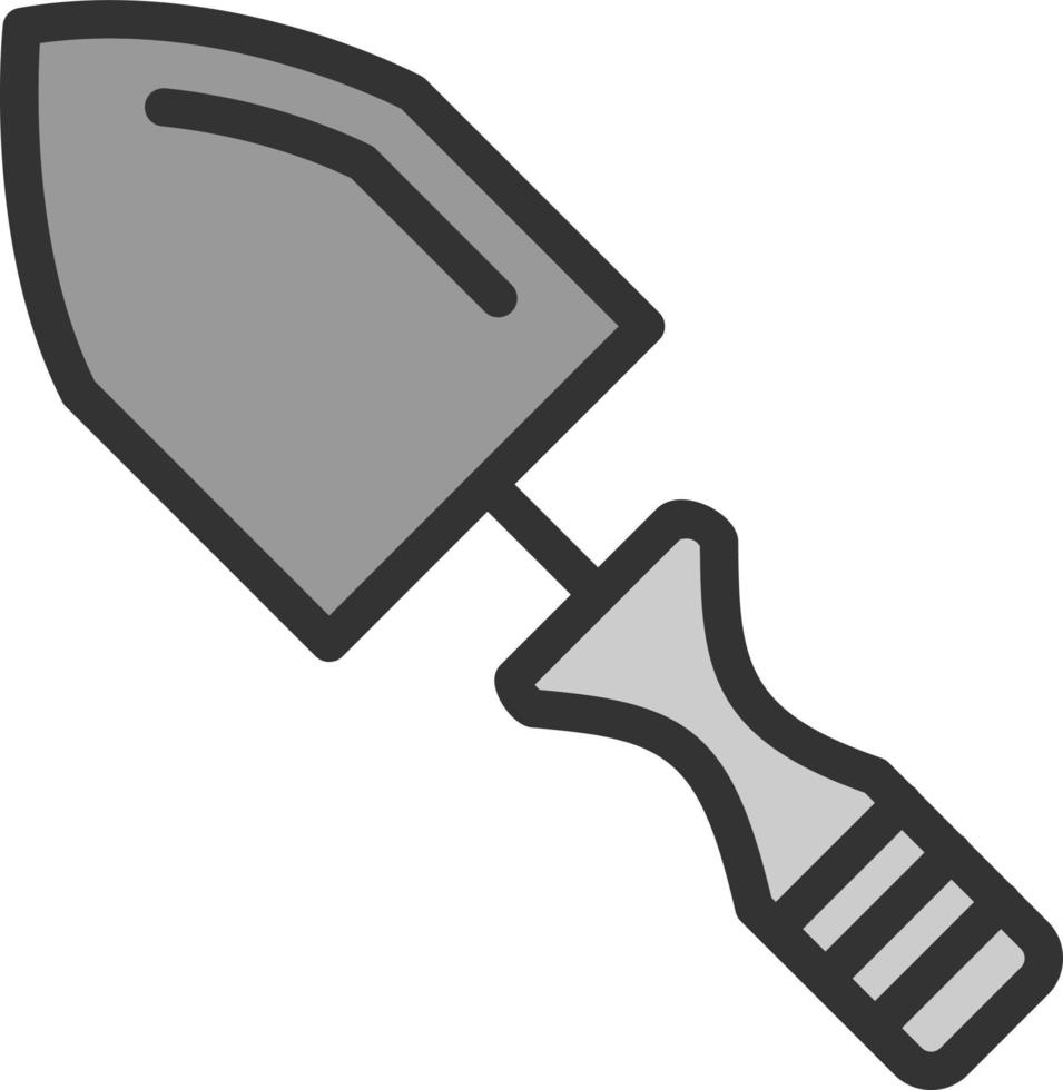 Trowel Vector Icon Design