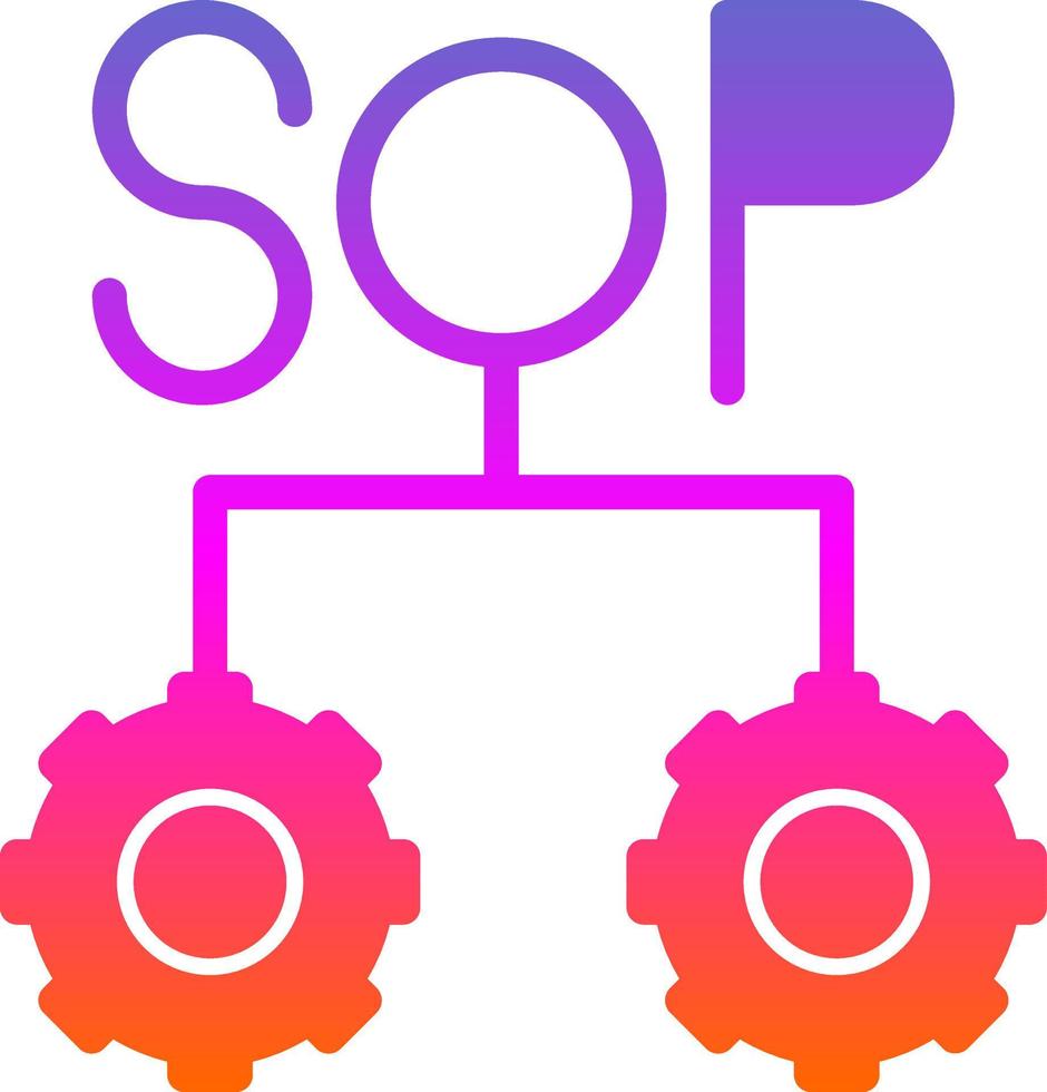 diseño de icono de vector de sop