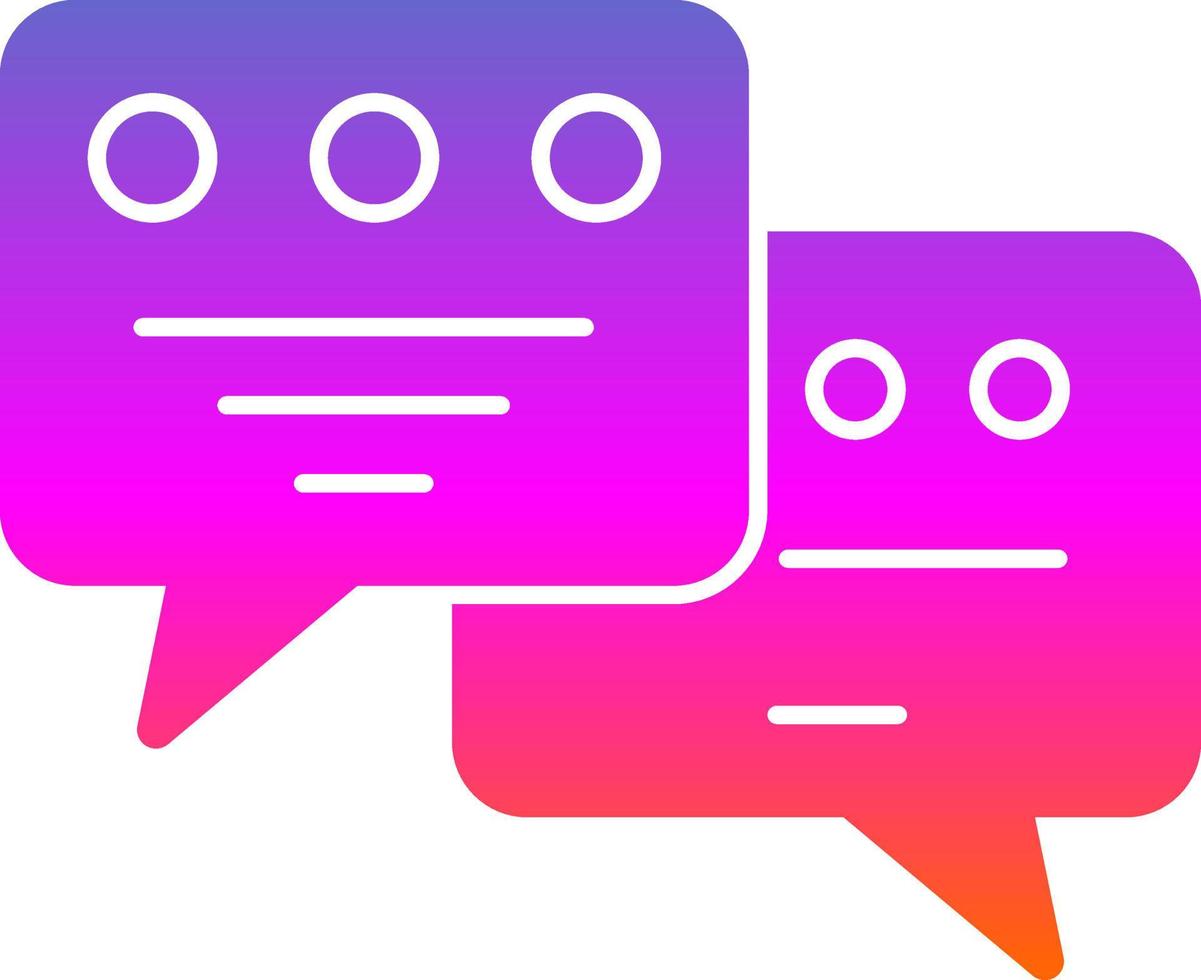 Communication Vector Icon Design