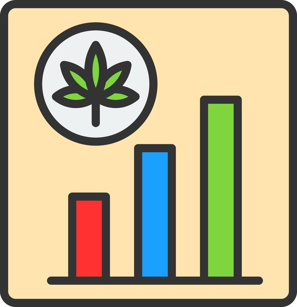 Marijuana Stocks Vector Icon Design