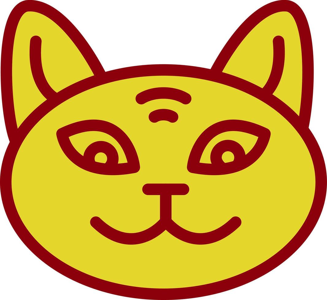 Cat Vector Icon Design