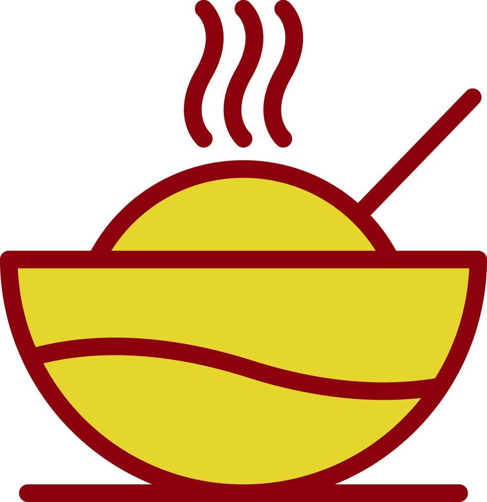 Bowl Vector Icon Design