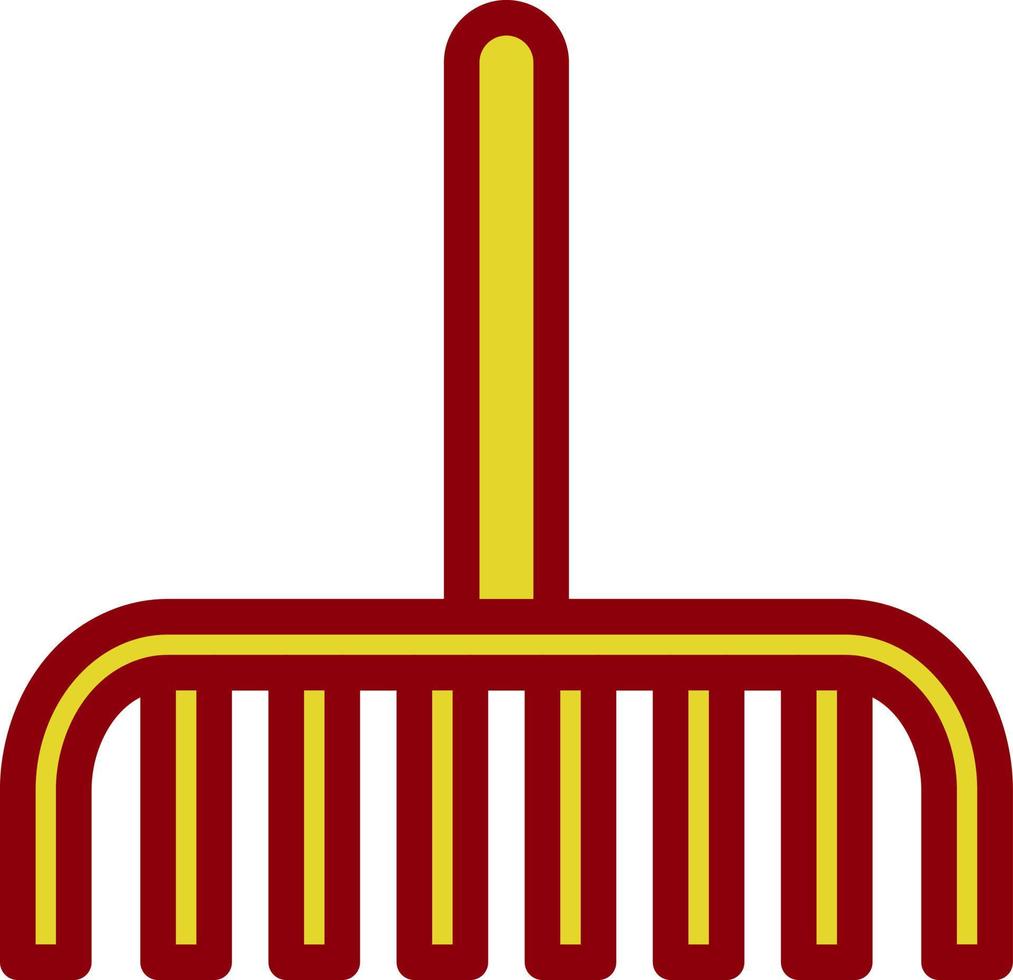 Rake Vector Icon Design