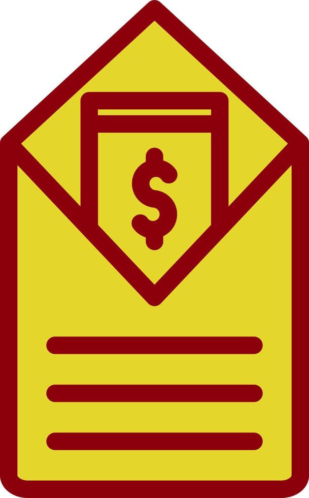 Salary Vector Icon Design