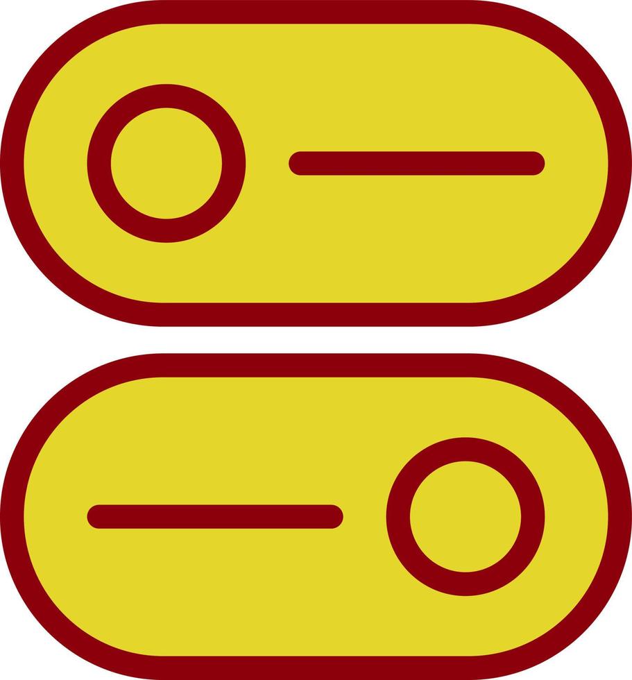 Toggle Vector Icon Design