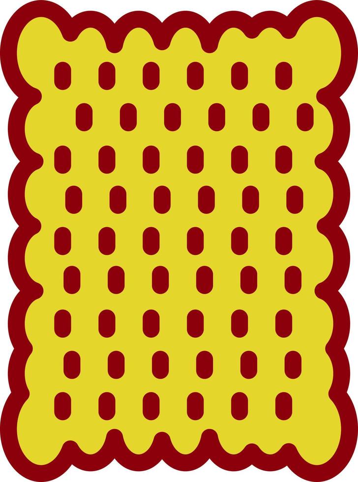Biscuit Vector Icon Design