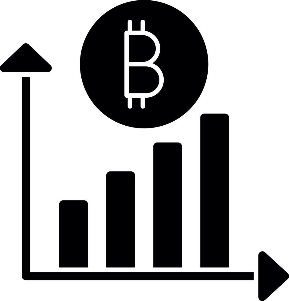 Cryptocurrency Investment Vector Icon Design