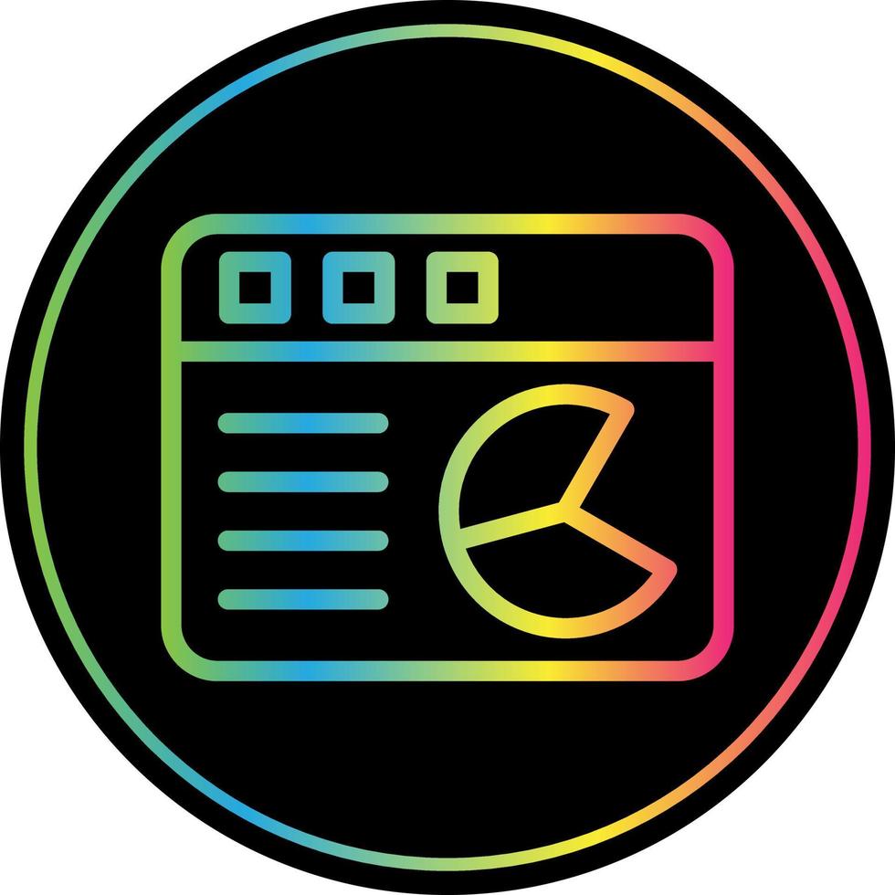 Dashboard Vector Icon Design
