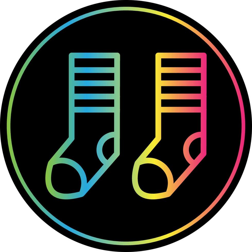 Socks Vector Icon Design