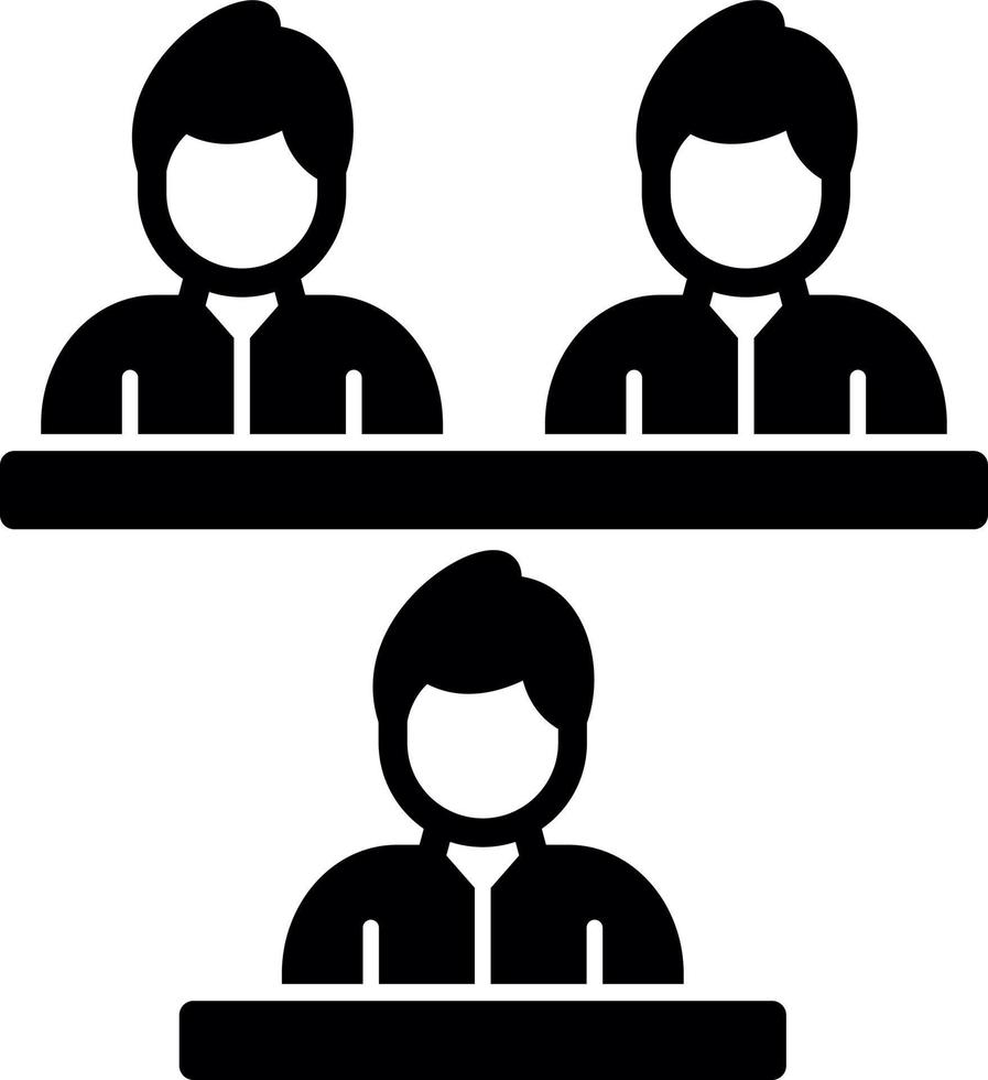 Board Of Directors Vector Icon Design