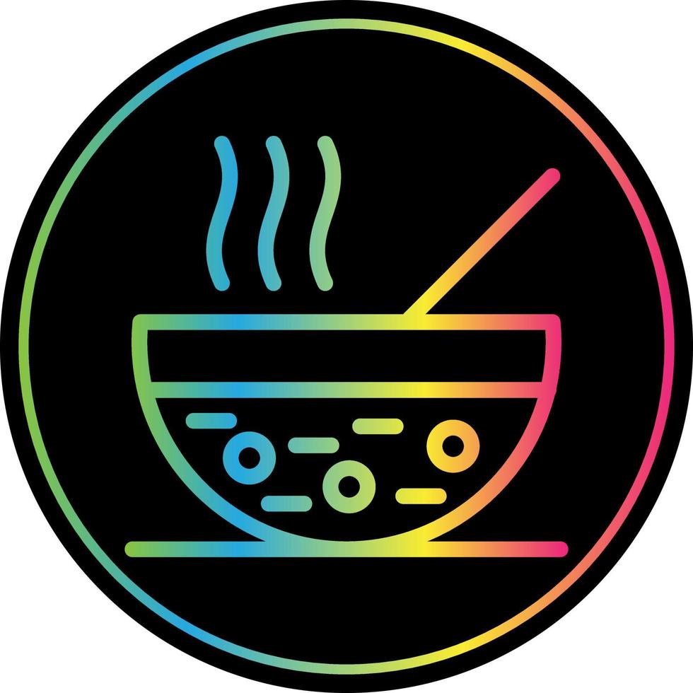 Soup Vector Icon Design