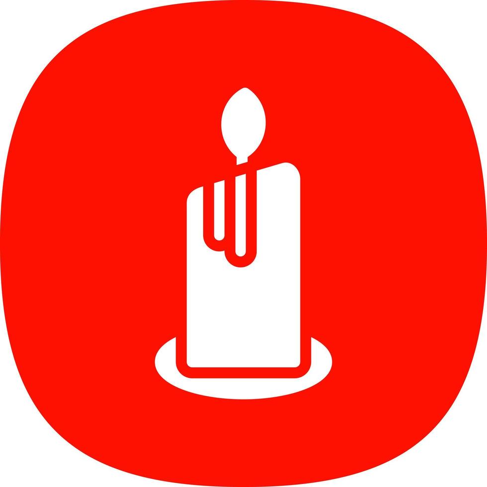 Candle Vector Icon Design