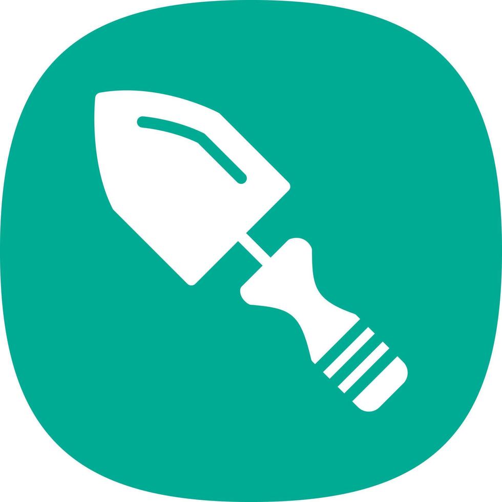 Trowel Vector Icon Design