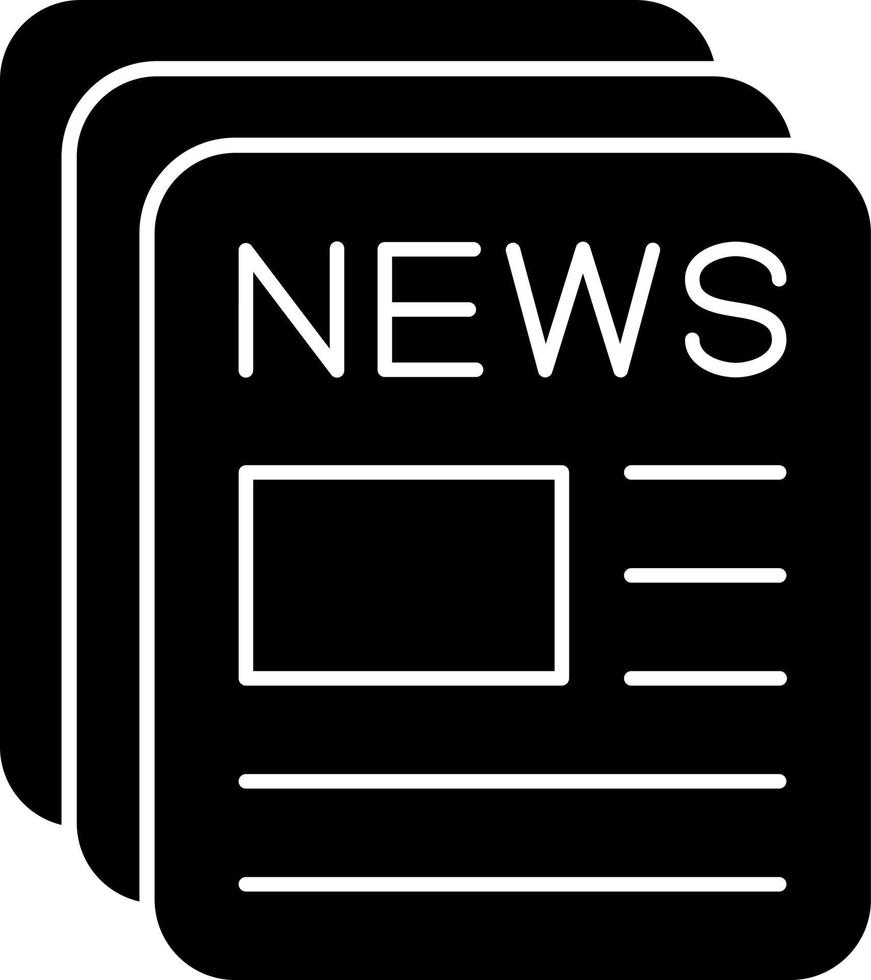 Breaking News Vector Icon Design