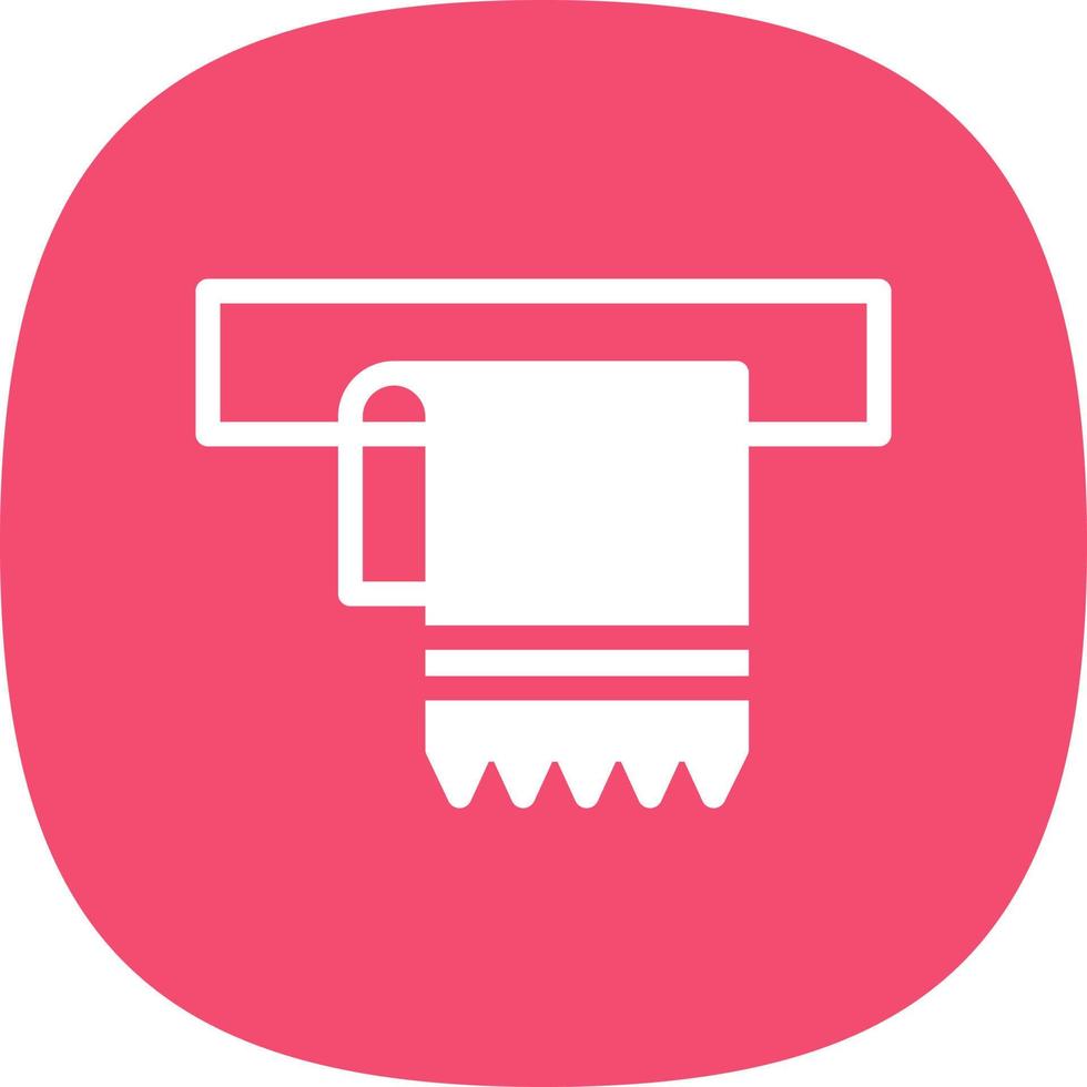Towel Vector Icon Design