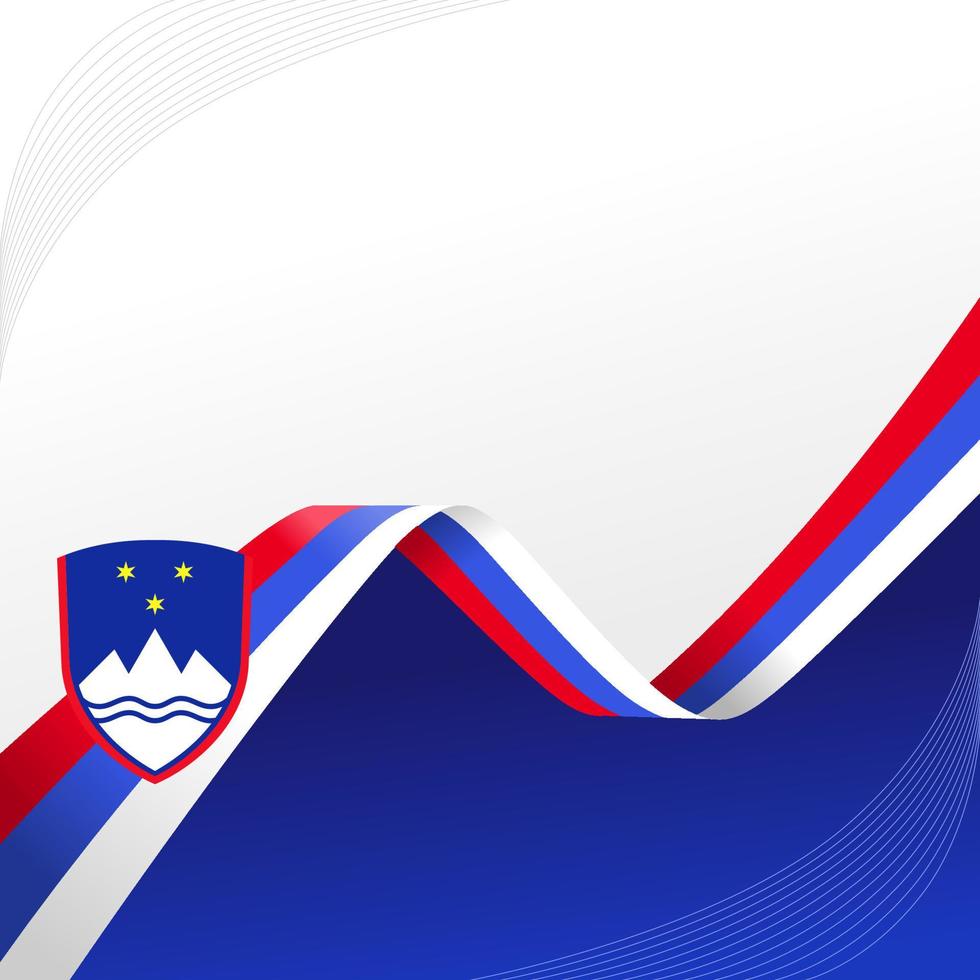 Slovenia Independence and Unity Day Vector Illustration. Suitable for greeting card poster and banne