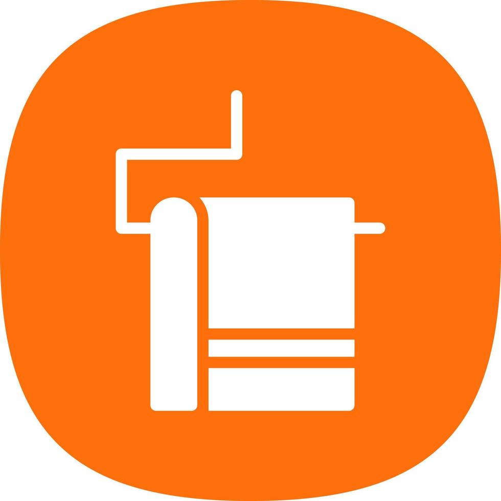 Towel Vector Icon Design