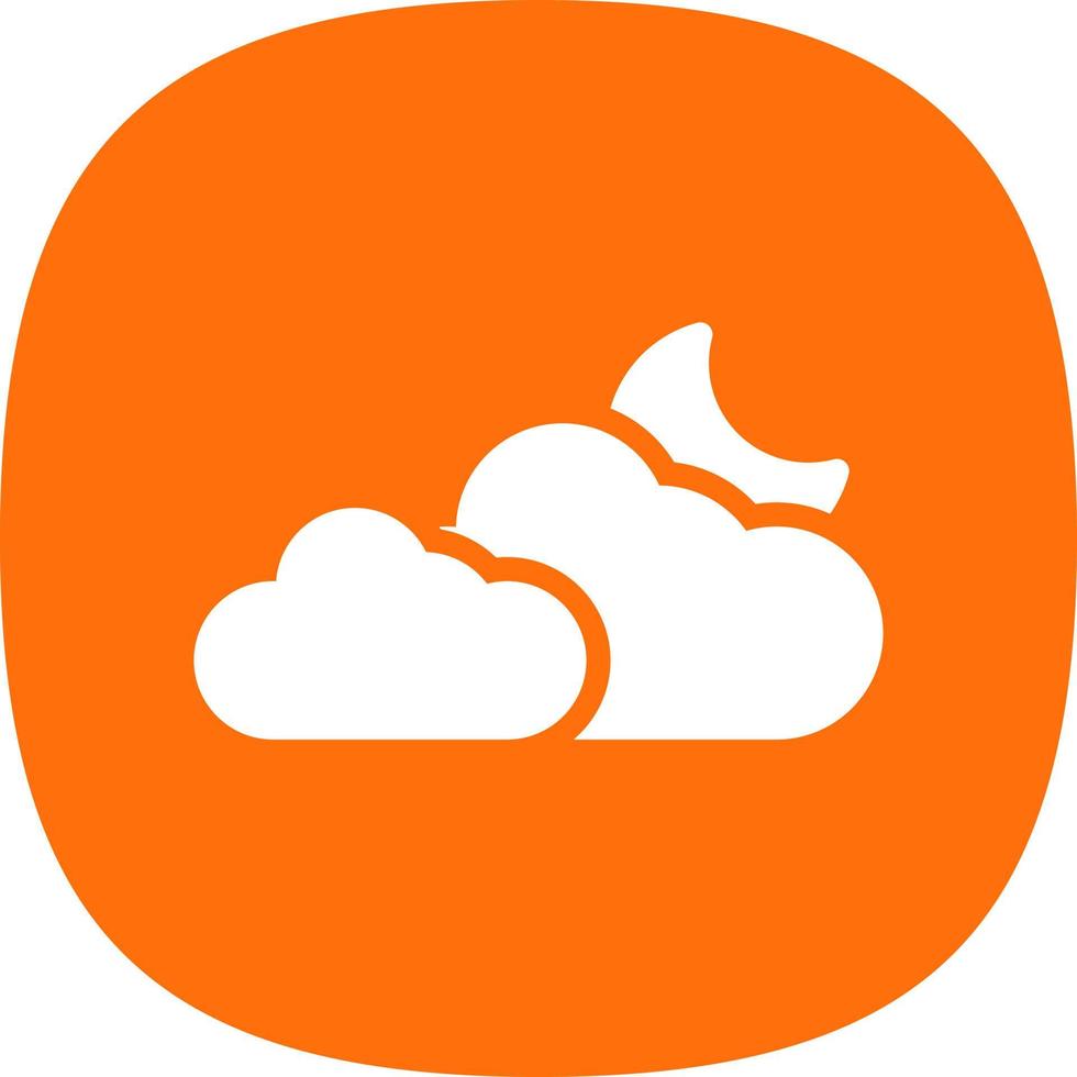 Moon Vector Icon Design
