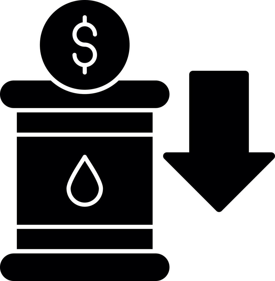Oil Investing Vector Icon Design