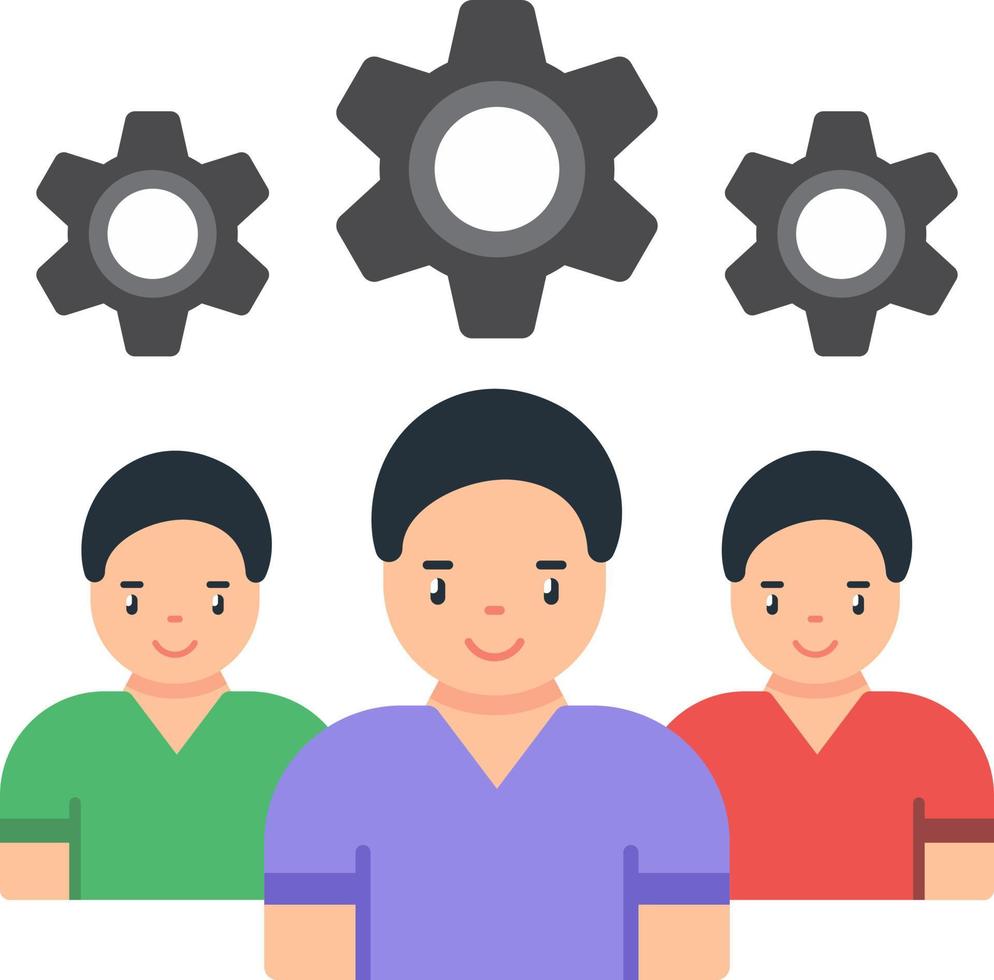 Hr Planning Vector Icon Design