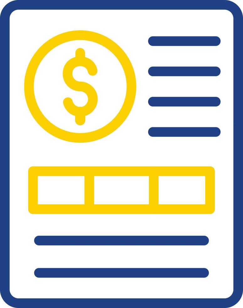 Invoice Vector Icon Design