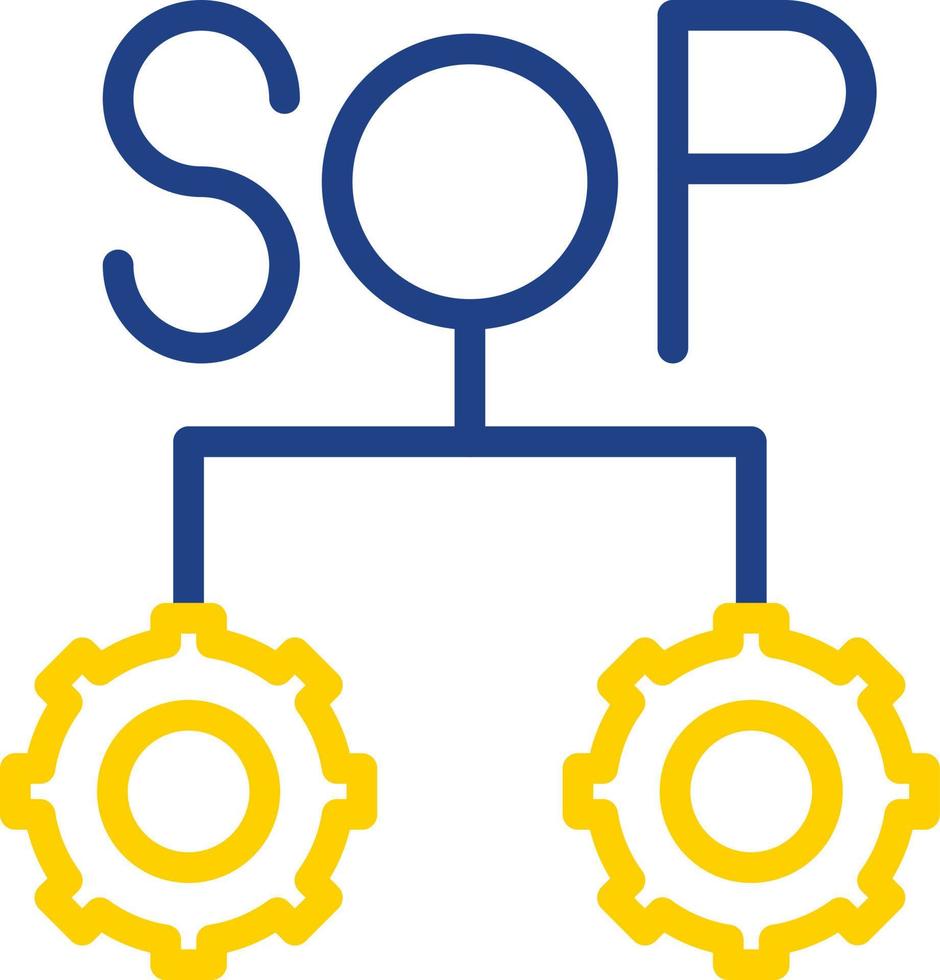 diseño de icono de vector de sop