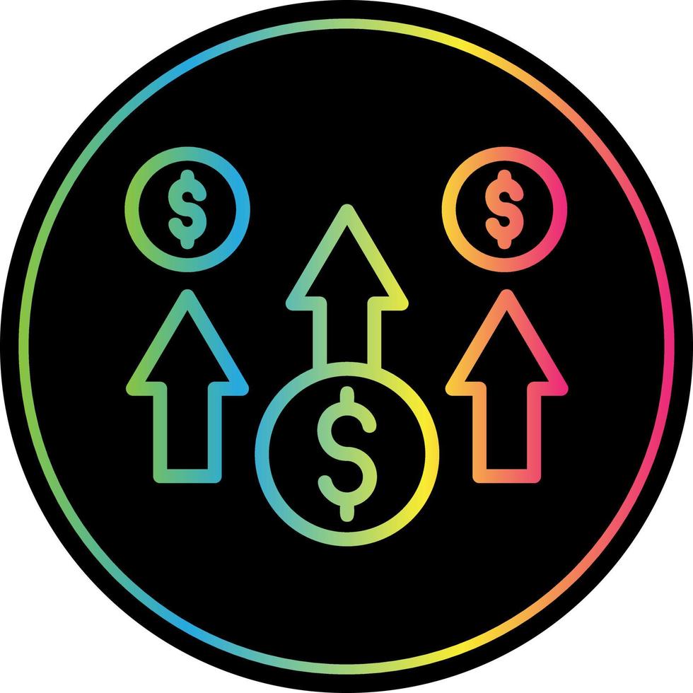 Cost Vector Icon Design