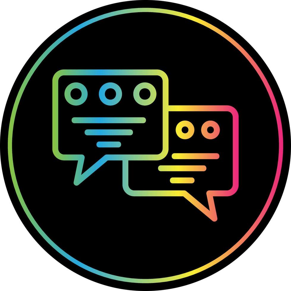 Communication Vector Icon Design