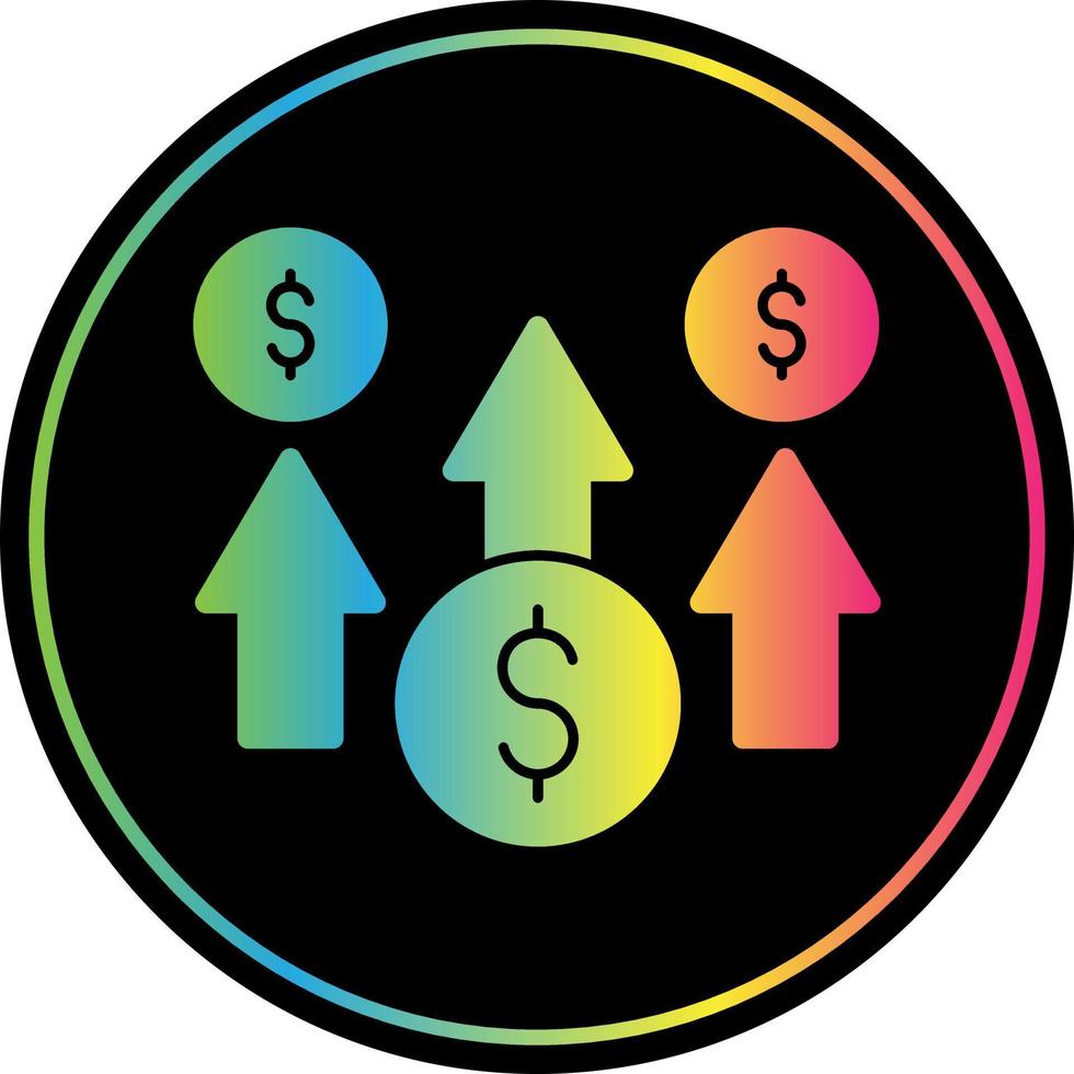 Cost Vector Icon Design