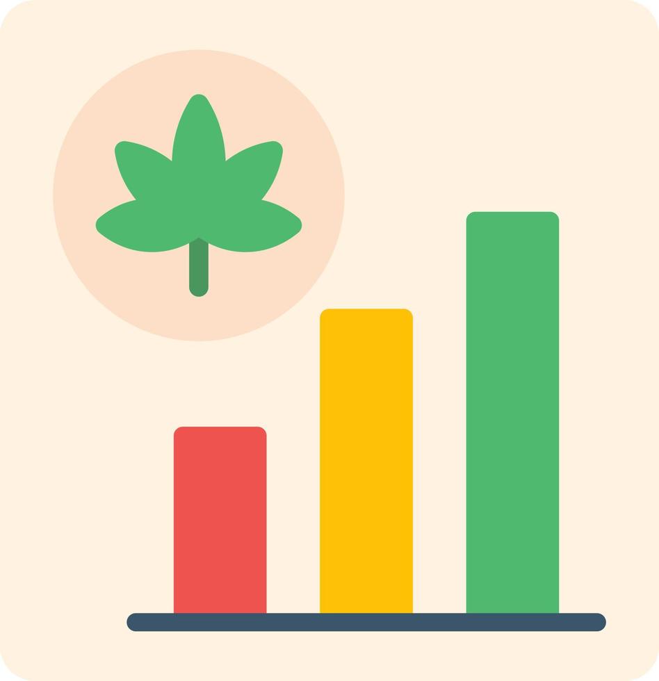 Marijuana Stocks Vector Icon Design