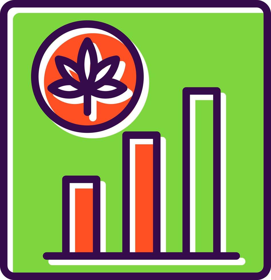 Marijuana Stocks Vector Icon Design