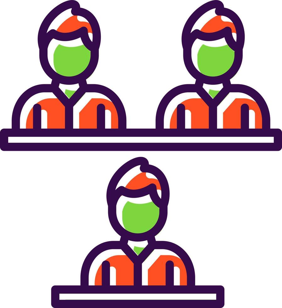 Board Of Directors Vector Icon Design