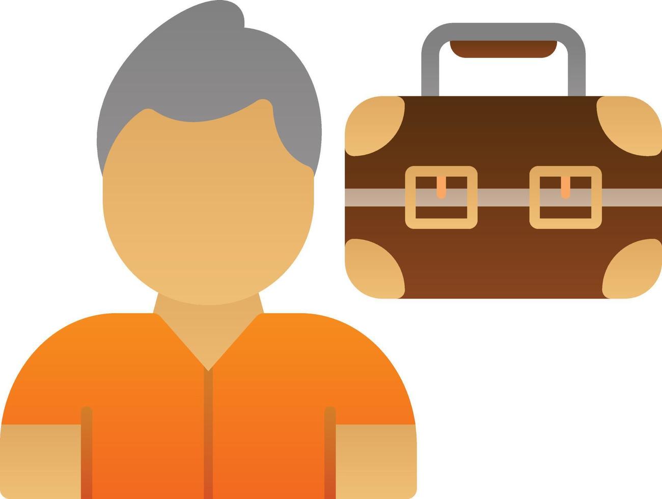Broker Vector Icon Design