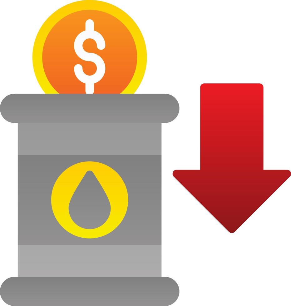 Oil Investing Vector Icon Design