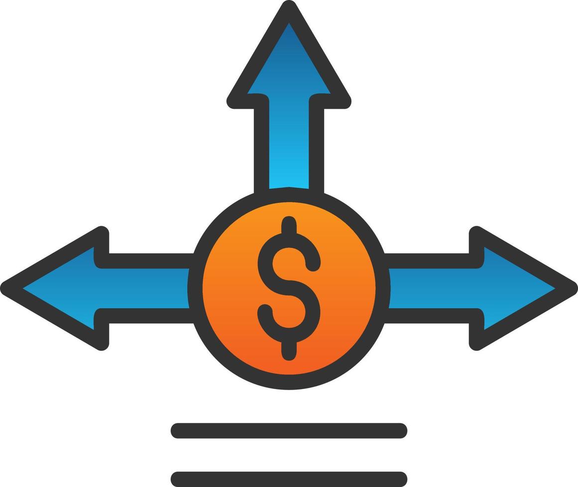Investment Decision Vector Icon Design
