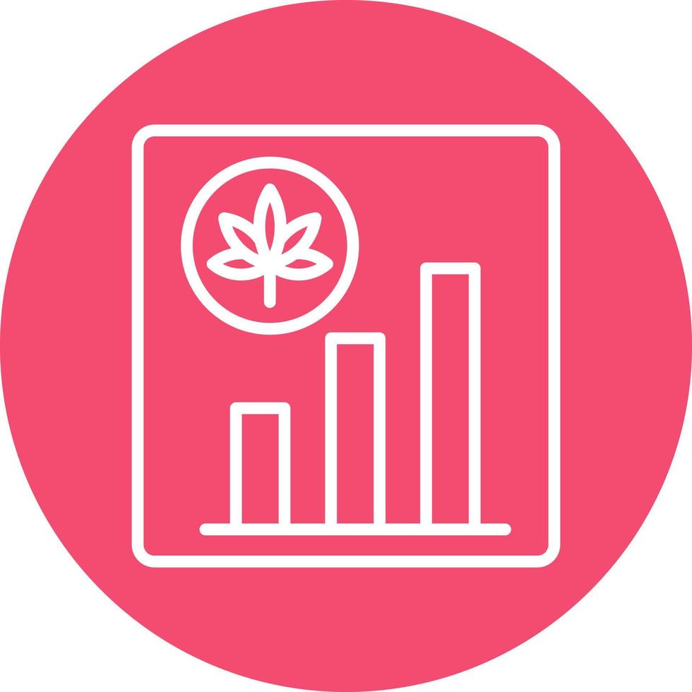 Marijuana Stocks Vector Icon Design