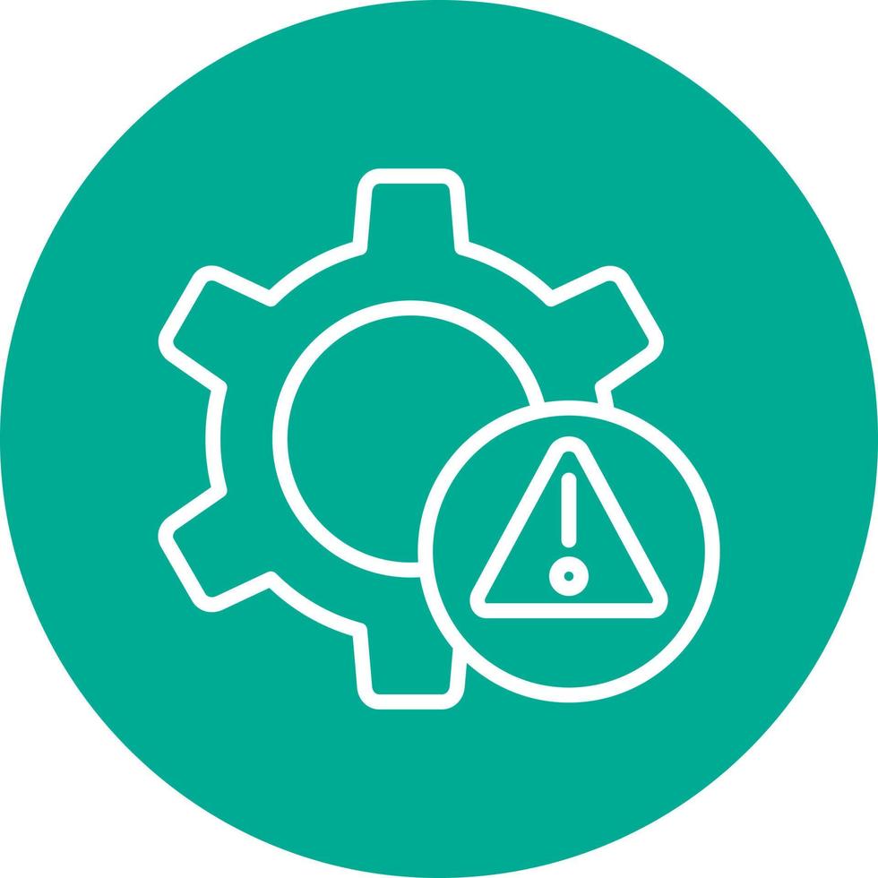 Risk Management Vector Icon Design