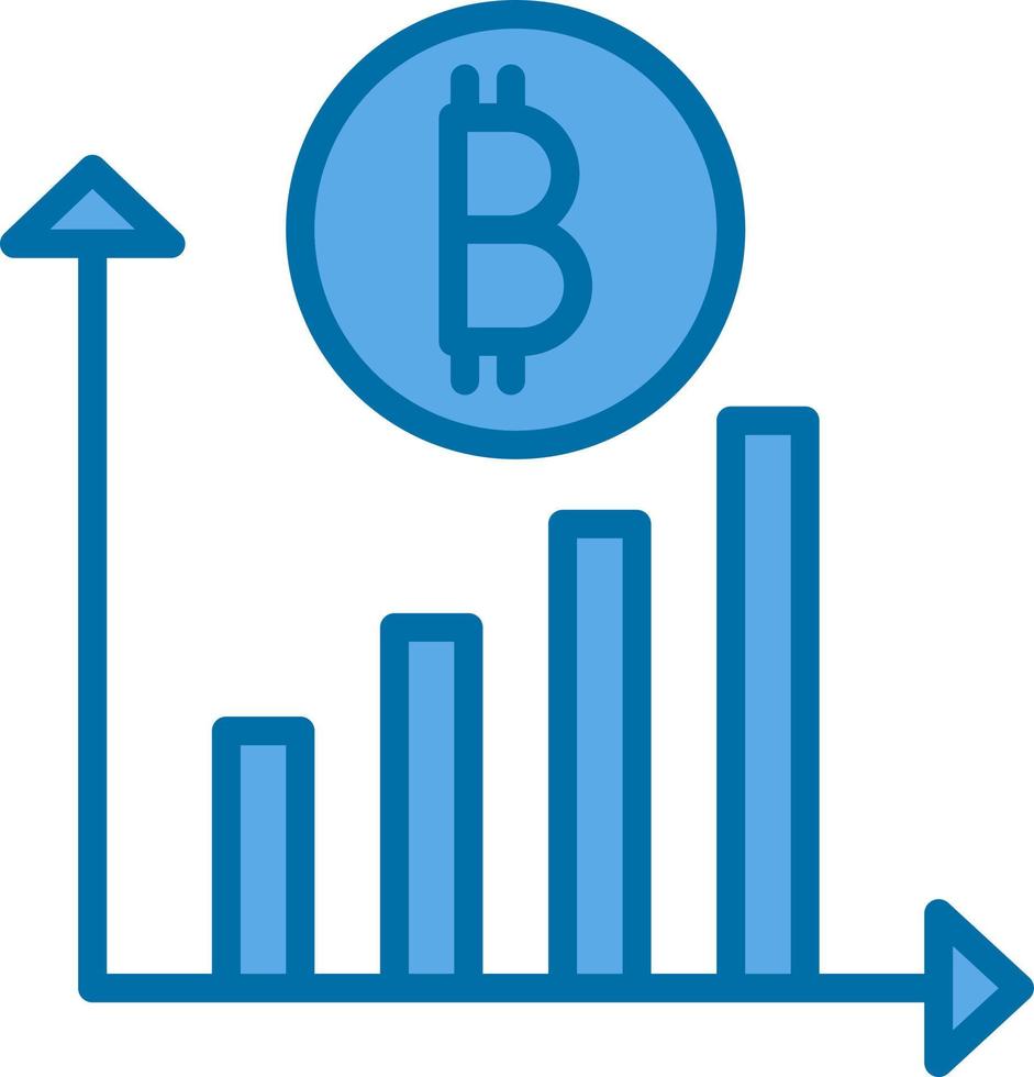 diseño de icono de vector de inversión de criptomoneda