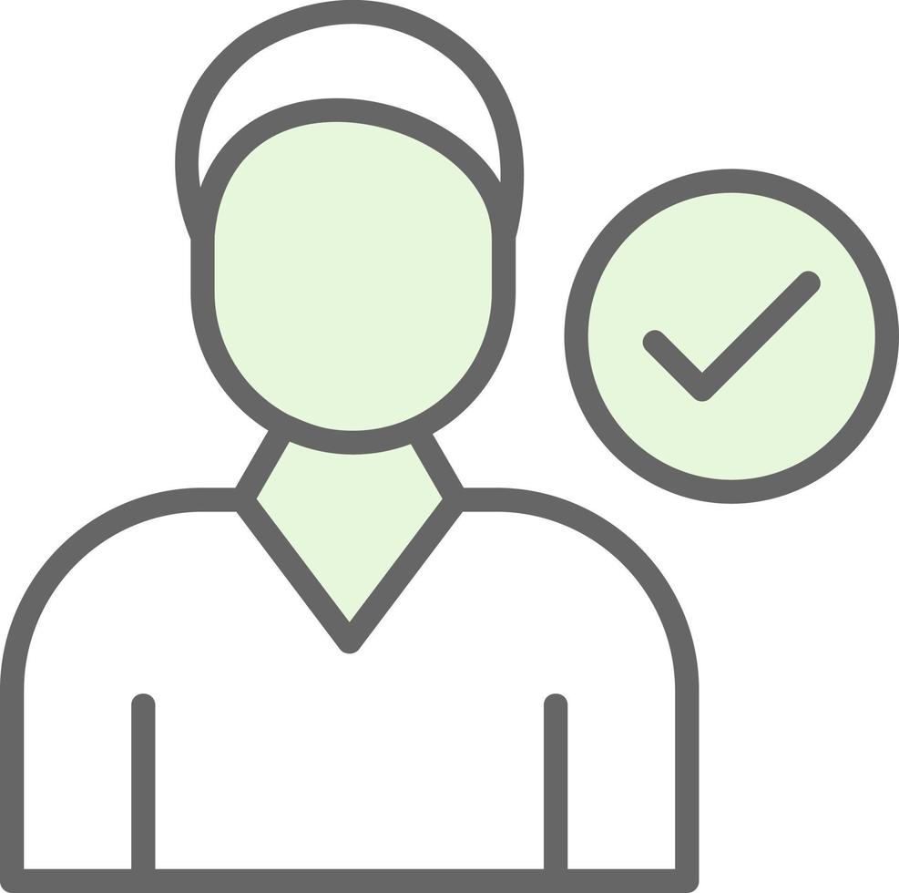 Attendance Vector Icon Design
