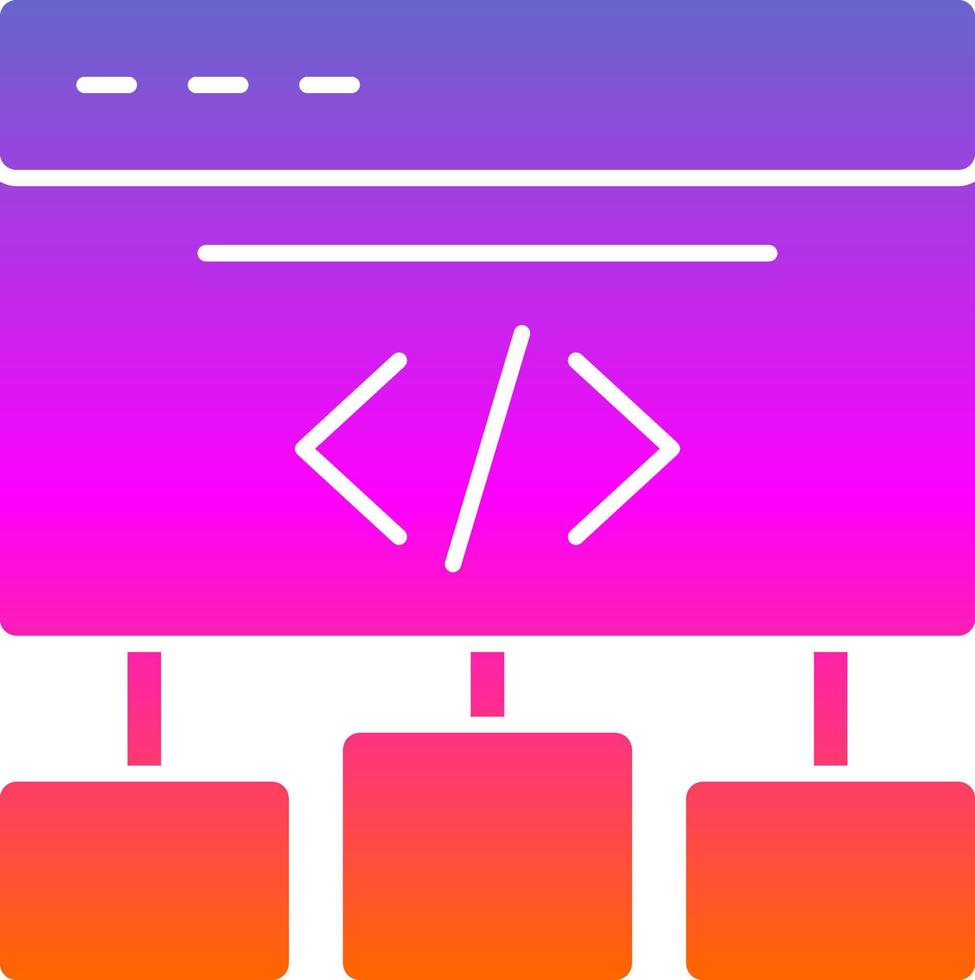 Agile Framework Vector Icon Design