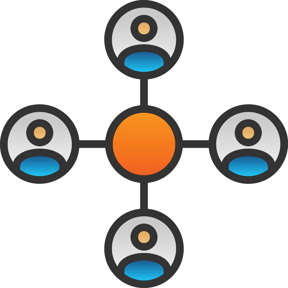 360 Degree Feedback Vector Icon Design