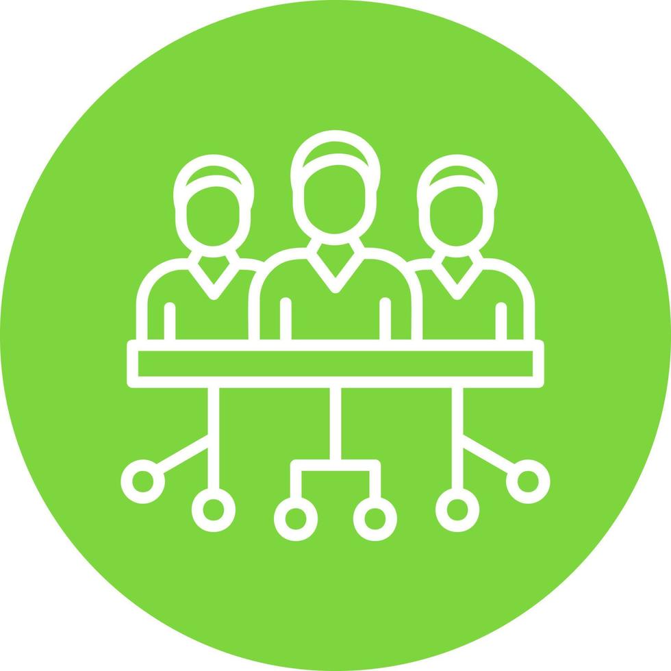 Hr Strategy Vector Icon Design