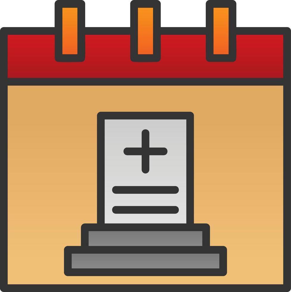 Bereavement Leave Vector Icon Design