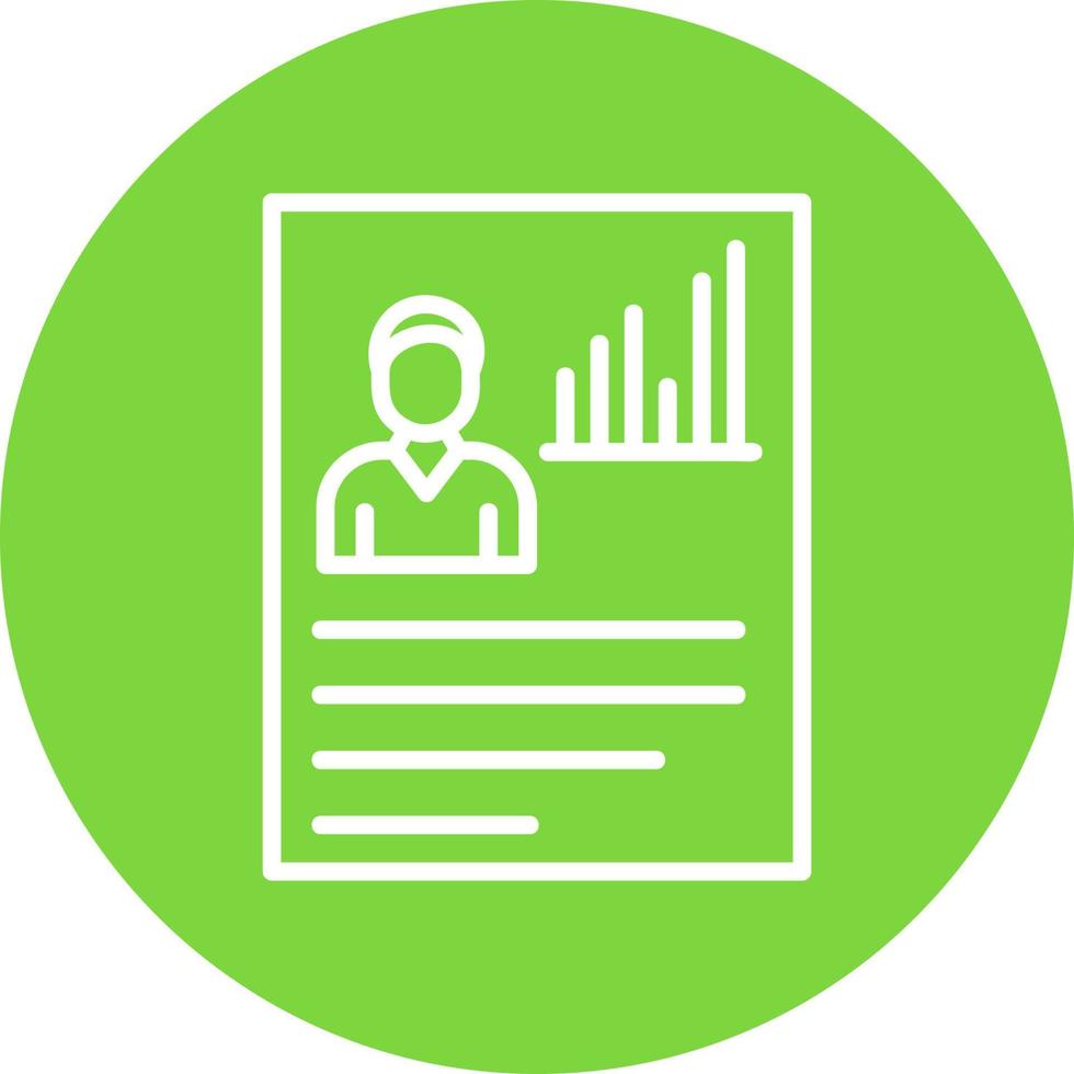 Employment Performance Vector Icon Design